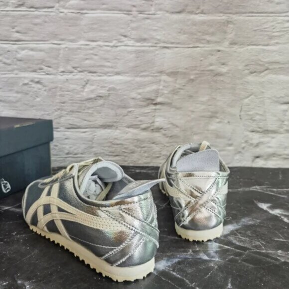 Asics Onitsuka Tiger Mexico 66 Silver Off White - Picture 6 of 8